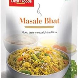 Dixit Foods Masale Bhat Ready to cook | Ready to eat Masale Bhat Mix | No Preservatives | 4 Servings per pack, 200gm (Pack of 2)-picture-20