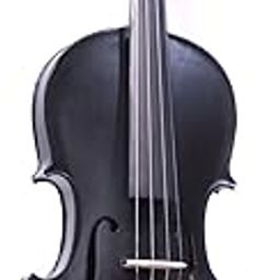 Maplewood Electric Knob Pickup Violin Black Matte S.V.Z-118-11