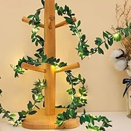 SATYAM KRAFT 1 Piece Artificial Green Leaf for Christmas, Home Decoration, Events, Festival, Living Room, Xmas, Wedding, Wall Decoration(1 Piece, 190 cm)-image-23