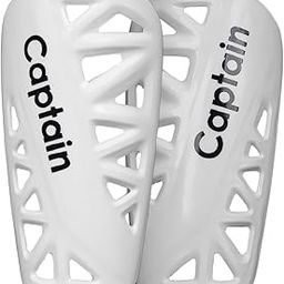 Bullet Shinguards Hard Protective Shell Soccer Shinguards Football Shin Guard (White)-image-54