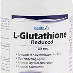 Healthvit L-Glutathione 100 mg 60 Capsules-17