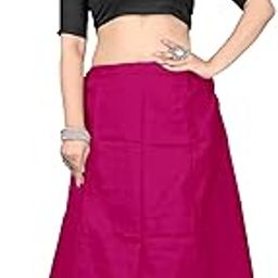 Women's Pure Cotton Petticoat with Interlock Sewing/Stiching Waist Upto 44" Inch-image-10