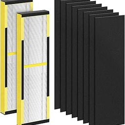 HEAVENGLOW HEPA Replacement Purifier Spare Parts Easy Installation Air Purifier Cleaner 2pcs Yellow-image-110