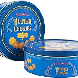 CookieMan Danish Butter Cookies – 330g | Rich & Buttery Classic Cookies, Baked to Perfection | Cookies Gift Tin | Perfect for Snacking, Gifting & Tea-Time-image-57