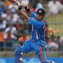 5x7 Inches Original Autographed Photo of Indian Cricketer Gautam Gambhir-image-99