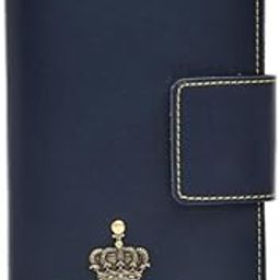 Customized Leather Unisex Travel Wallet | Personalized Passport Holder with Name & Charm for Men and Women (Blue)-image-12
