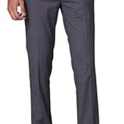 Rayon Slim Fit Formal Trouser for Men (Charcoal)-picture-54