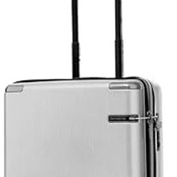 Unisex Zip Closure Hard Trolley (Silver_Free Size)-picture-35