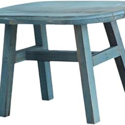 LOOM TREE Wooden Mini Stool Versatile Novelty Garden Ornament for Garden Patio Bedroom Round Stool | Furniture | Ottomans, Footstools & Poufs-image-99