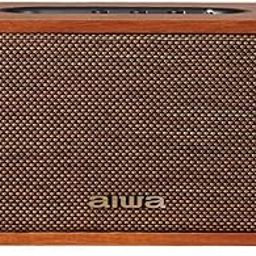 Aiwa Bluetooth Speaker with Powerful Bass, Built-in Microphone, Portable Speaker with 10+ Hours Play Time, Type-C Charging, 80W Speaker, TWS Dual-Link Technology | MI-X150 Retro Plus X (Brown)-20