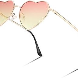 Polarized Heart Sunglasses Women Men Metal Frame Cute Lovely Glasses UV400 Protection E1134-image-19