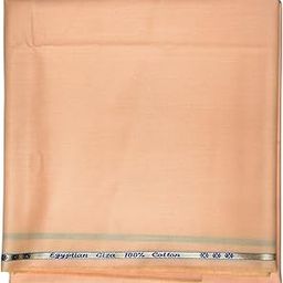 J HAMPSTEAD 100% EGYPTIAN GIZA COTTON PEACH PLAIN UNSTITCHED SHIRT FABRIC - 1.60 MTS - VV6950-image-66