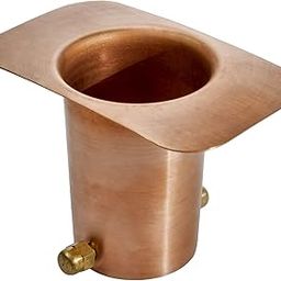 Monarch Rain Chains 20040 Pure Copper Brass Bolt Gutter Adapter for Rain Chain Installa, Standard-image-42