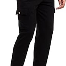 Men's Poly Cotton Lower | Comfortable Drawstring Track Pants | Casual Wear Lower-image-16