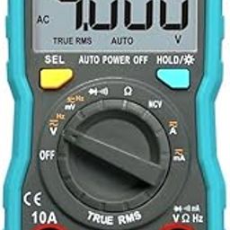 ZOYI ZT-C1 4000 Counts Mini Digital Multimeter With Backlight,Flashlight & NCV + Protection Case +Anti-Broken Bracket By Skyking-19