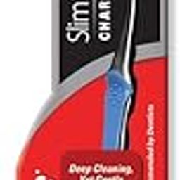 Colgate Slim Soft Charcoal Toothbrush, Black Charcoal-Infused Soft Bristles Toothbrush - 1 Pc-3