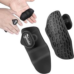BAIRBRE Gym Grips for Men & Women - Anti-Slip Workout Grips Gym Gloves Ergonomic Fingerless Design Weight Lifting Grip for Dumbbell,Deadlifts Pull-Ups Crossfit Training, Sweat-Free Palm Protection-image-75