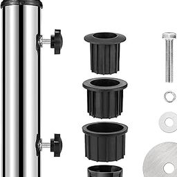 Umbrella Base Stand Tube Replacement Parasol Steel for Docks Balcony Outside| Home Décor | Kitchen Tools-image-16