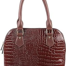 Womens Synthetic Brown Shoulder Bag (One Size)-14