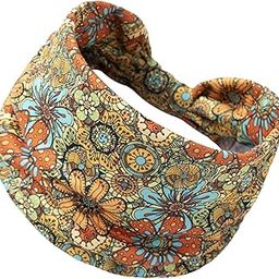 Wide Headband for Women Boho Sweat Absorbing Portable Elastic Fashion Turban Style C | Clothing, Shoes & Accessories | Womens Accessories | Hair Accessories-image-56