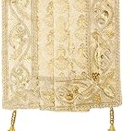 Men's Brocade Sequin Work Dupatta (1pc)-image-20
