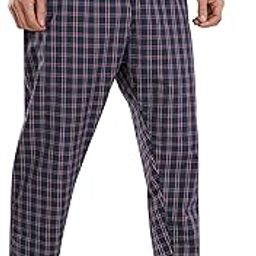 Men's Checks 100% Madras Cotton Pyjamas | Elastic Waist Regular Fit Mens Light Weight Mens long Pyjamas Cotton Casual (Pajamazing - Royal Checks)-image-62