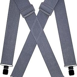 Camo Suspenders for Men Heavy Duty Clips Hunting Camoflauge Elastic Braces-image-33