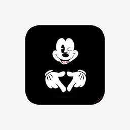 Tcredible 360 ° Rotation Mobile Compatible Holder Grip Stand for Phones Tablets Selfie Socket Unskretchable Super hd Matte Finished Cell Finger Stand (Mickey)-0