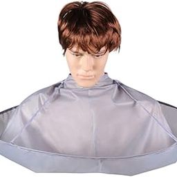70CM Professional Hair Cutting Cape, Hair Catcher, Hairdressing Umbrella Cloak for Adult Barber Hairdressing Kit (70CM/27.5in, Silver)-image-74