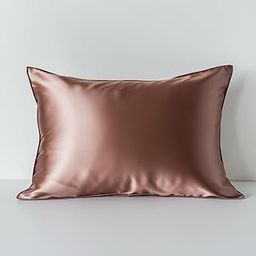 COOLBEDS Satin Pillow Covers for Hair | Silk Pillow Case for Hair & Skin | Satin Silk Pillow Cover | 3 Scrunchies for Women | Satin Pillow Case Envelope Closure, 400TC (Rosetaupe)-image-74