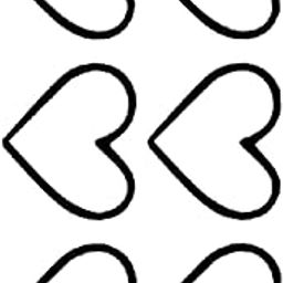 Simply Inked New Small Heart Temporary Tattoo, Designer Tattoo for Girls Boys Men Women waterproof Sticker Size: 2.5 X 4 inch 1pc. l Black l 2g-image-84
