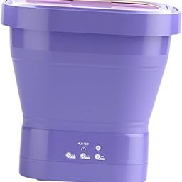 LOOM TREE Foldable Washing Machine Water Saving Small Washer for Travel Apartment Dorm Violet | Major Appliances | Washers & Dryers | Washing Machines-picture-23