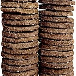 Pure & Original Desi Cow Dung Cake | 100% Natural Holy Cow Dung for Hawan, Pujan & Religious Ceremonies | Round 3 Inch, Eco-Friendly, Smokeless Fuel for Spiritual (30, Round)-image-21