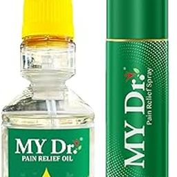My Dr. Pain Oil Relief Oil (60 Ml) & Spray (85 Ml) - Combo Pack - Relieves All Joint Pains & Body Pains With Immediate Effect, Standard-image-22