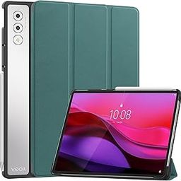 ProElite Cover for Lenovo Yoga Tab Plus 12.7 inch 2025 Cover Case, Sleek Smart Flip Case Cover for Lenovo Yoga Tab Plus 12.7 inch 2025 [Support Auto Sleep Wake], Dark Green-image-44