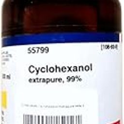 SRL Cyclohexanol extrapure, 99%, 500ml, CAS NO 108-93-0, Molecular Formula : C6H12O, Molecular Weight : 100.16, Storage : Room Temperature, Shelf Life : 60 Months for laboratory and industrial use-image-82