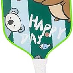 THE STYLE SUTRA® Kids Pickleball Paddle Pickleball Racquet Premium Lightweight Honeycomb Core Happy Day | Sporting Goods | Tennis & Racquet Sports | Tennis | Racquets-image-4