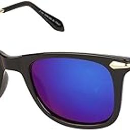 Stone Boss Wayfarer Shape Black-Blue Mirrored UV Protection Sunglasses For Men & Women [MA-038-S5 ]-image-65