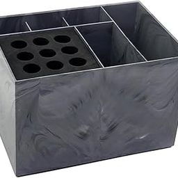 Salon Organizer Clips Brush Hair Cutting Tool Case for Bathroom Hotel Office dark marble pattern |Health & Beauty | Salon & Spa Equipment | Salon & Spa Supplies-image-22
