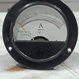 NAUDH Zero Setting Round shape Dial Panel Analog DC Ampere Meter Scientific Ammeter 0-20amp-image-25