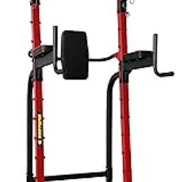 Bodylean Fitness Heavy Duty Pull Up Bar Dip Stand Power Tower Multi-Function Home Workout Equipment for Pull Up/Dip/Squat/Bench Press | Unlock Your Fitness Potential with the Premium Chin Up Dip Machine - Home Gym Essential for Strength and Muscle Development!"-16