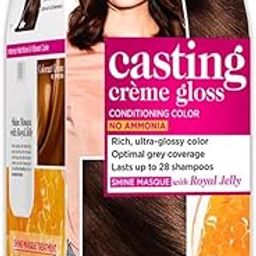 L'ORÉAL Paris Casting Creme Gloss Hair Color - 323 Dark Chocolate (87.5g+72ml)-12