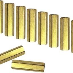 M3 Brass Hexagonal Double Pass Copper Column Standoff Support 17Mm Brass Column|Business & Industrial |Other Business & Industrial-image-43