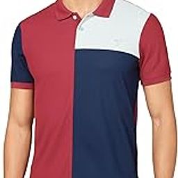 Men's Slim Fit Polo T-Shirt - (MTP729_PRNT)-image-42