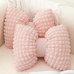 UJEAVETTE Cute Bow Cushion Housewarming Gift Throw Pillow for Office Study Room Indoor Black-image-58