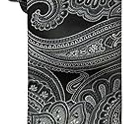 Microfiber Paisley Necktie For Men-image-44