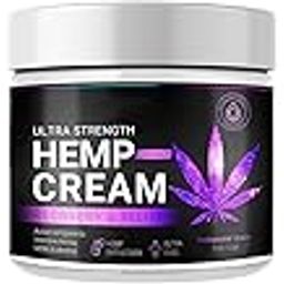 Joint Muscle Relief Cream, with Hemp, Menthol, MSM Arnica, Support Your Back, Muscles, Joints, Neck, Shoulder, Knee, Nerves - Pack Of 3-image-93