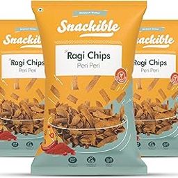 HONMICON Snackible Mu(N) Ch Better Peri Peri Ragi Chips-55Gm (Pack Of 3)-image-96