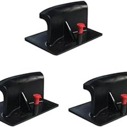 DreamMoto Compact Plastic Helmet Holder for Wall with Key & Jacket Hook – Minimal Helmet Wall Mount Rack | Space-Saving Helmet Hook for Home, Garage, or Office – Wall Helmet Hanger (Black 3)-16