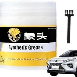 ZINZA Automotive Synthetic Grease Lubricant with Brush Reduces Friction Noise Rust and Corrosion Protection Heavy Duty Vehicle White Grease Long Lasting for Cars, Buses, Trucks,2 Wheelers.-image-15